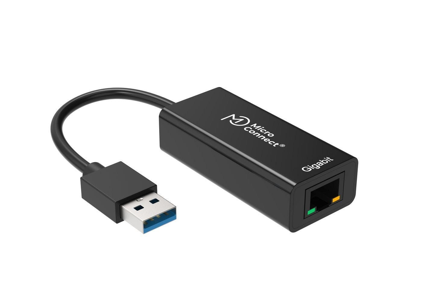 MicroConnect Connect USB3.0 to Gigabit Ethernet - network adapter Netværksadapter USBETHGW10