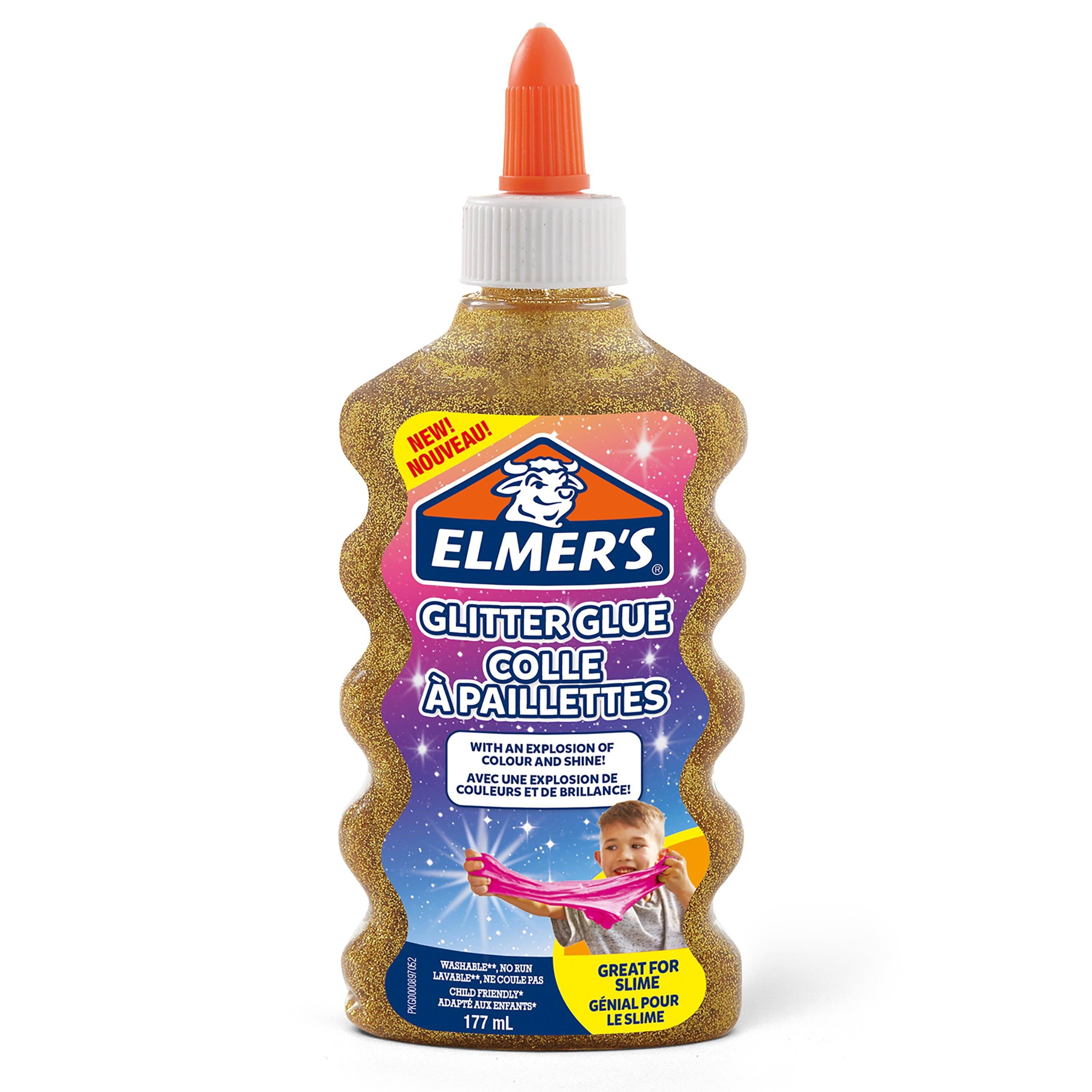Elmer's PVA Glitter Glue | Guld | 177 ml Kreativt Legetøj 2077251