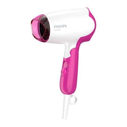 Philips Hårtørrer BHD003/00 - 1400 W Hørtørrer Pink