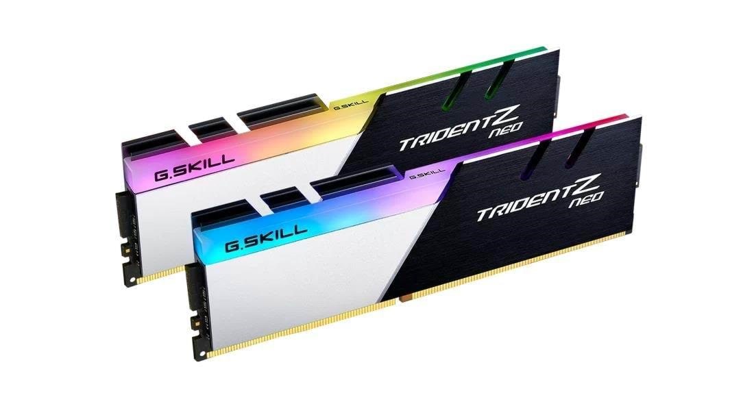 G.Skill Trident Z Neo DDR4-3000 - 16GB - CL16 - Dual Channel (2 pcs) - AMD Optimized - Sort med RGB