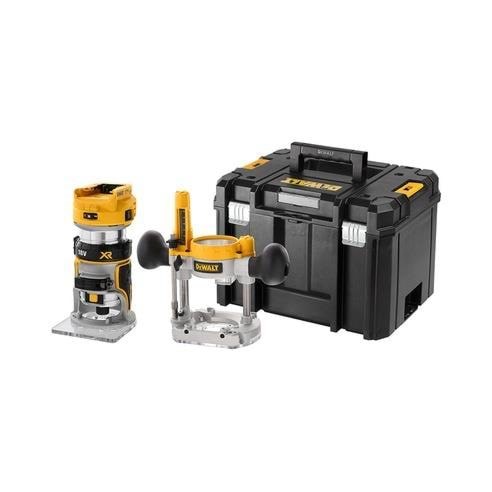Dewalt 18V XR Brushless 8mm (1/4") Router Fræser DCW604NT