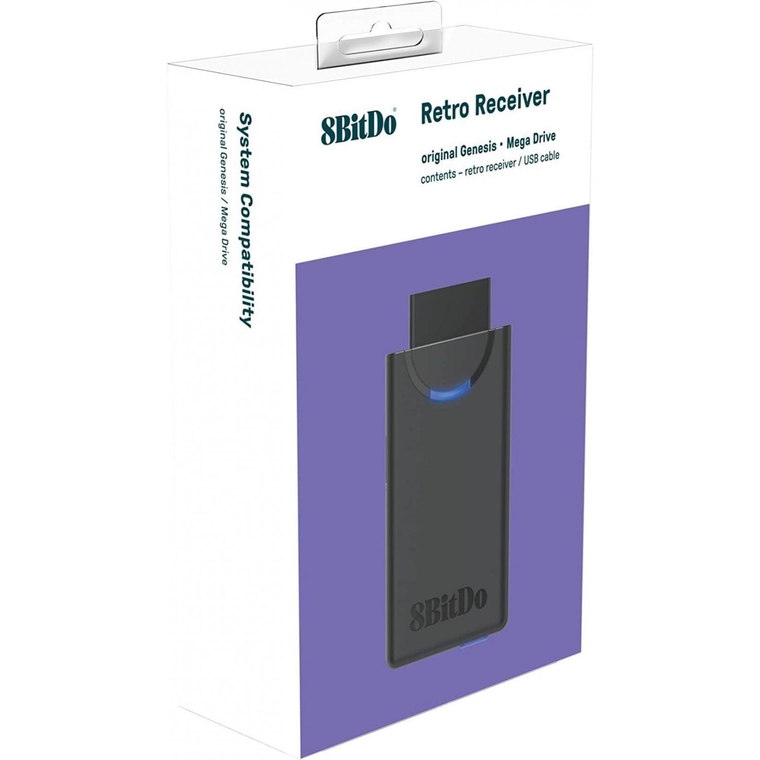 8BitDo M30 MegaDrive Retro Receiver - Wireless Tilbehør til spillekonsol - Sega Mega Drive Spil Tilbehør 6922621500827