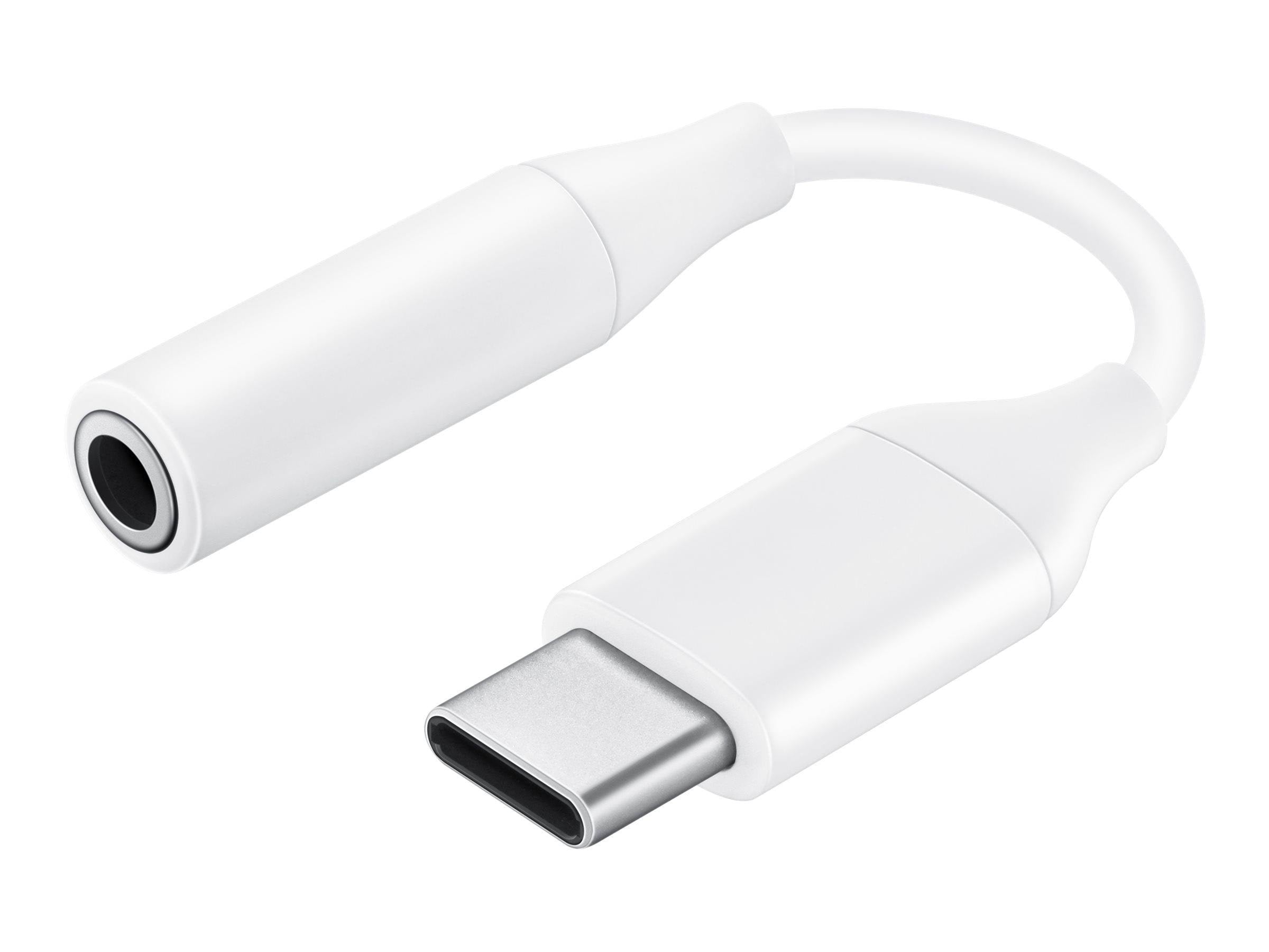 Samsung EE-UC10J USB-C to Headset Jack Adapter Usb Kabel Hvid EE-UC10JUWEGWW