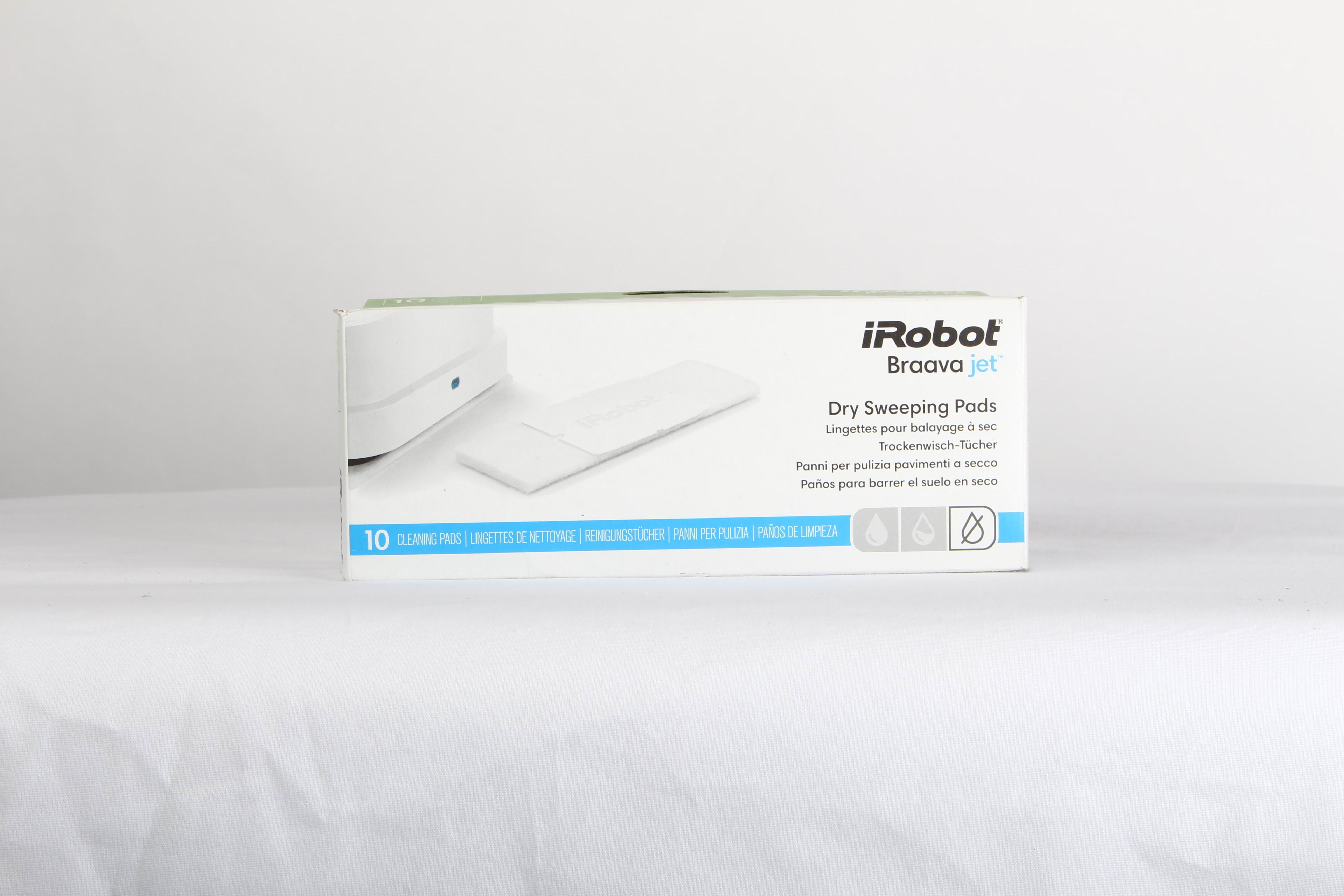 iRobot Cloths for dry sweeping - 10 pcs - Braava Jet 240 Støvsuger Tilbehør 5060359286079