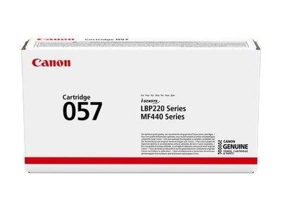 Canon CRG 057 / 3009C002 Black Printerpatron Og Toner Sort
