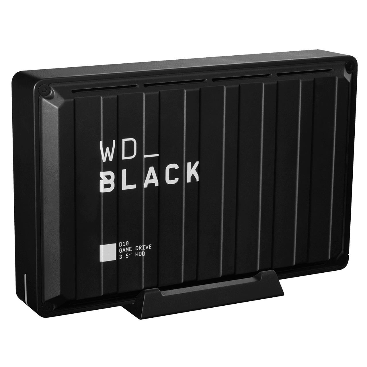 WD BLACK D10 Game Drive for PS4 - 8TB - Ekstern Harddisk - Sort Ekstern Harddisk WDBA3P0080HBK-EESN