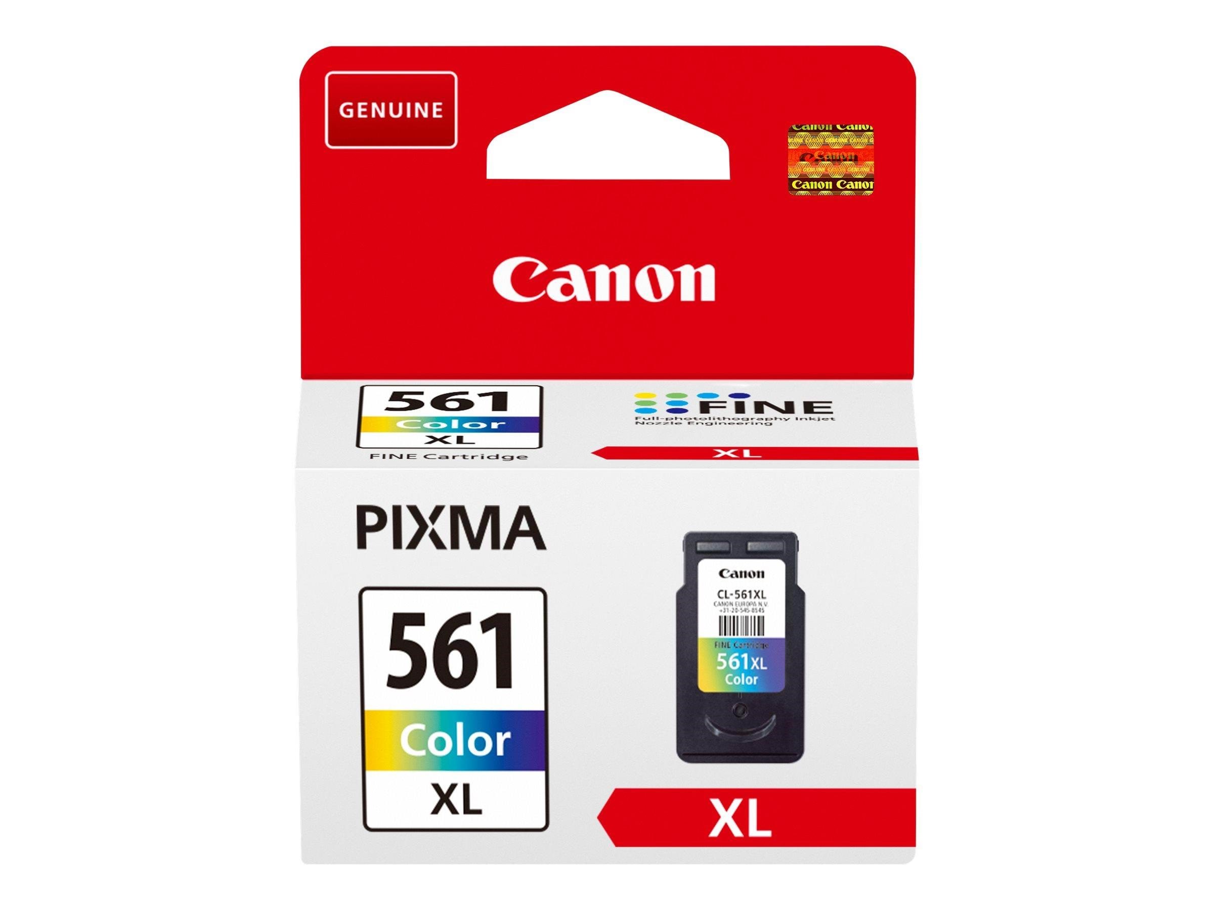 Canon CL-561XL / 3730C001 High 3-Colour Printerpatron Og Toner Cyan, Magenta, Gul