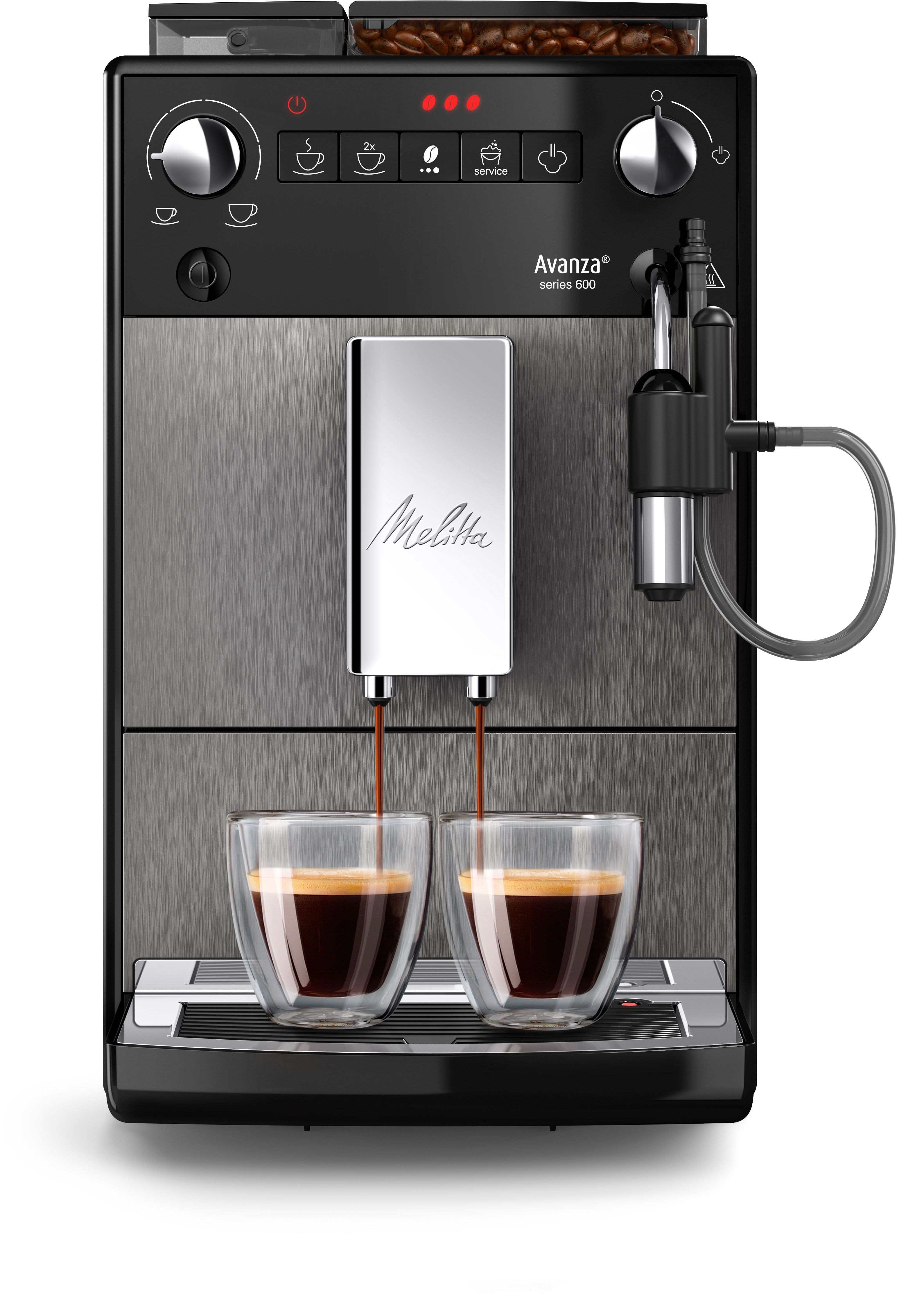 Melitta Avanza Titanium Kaffemaskine Sølv 6767756