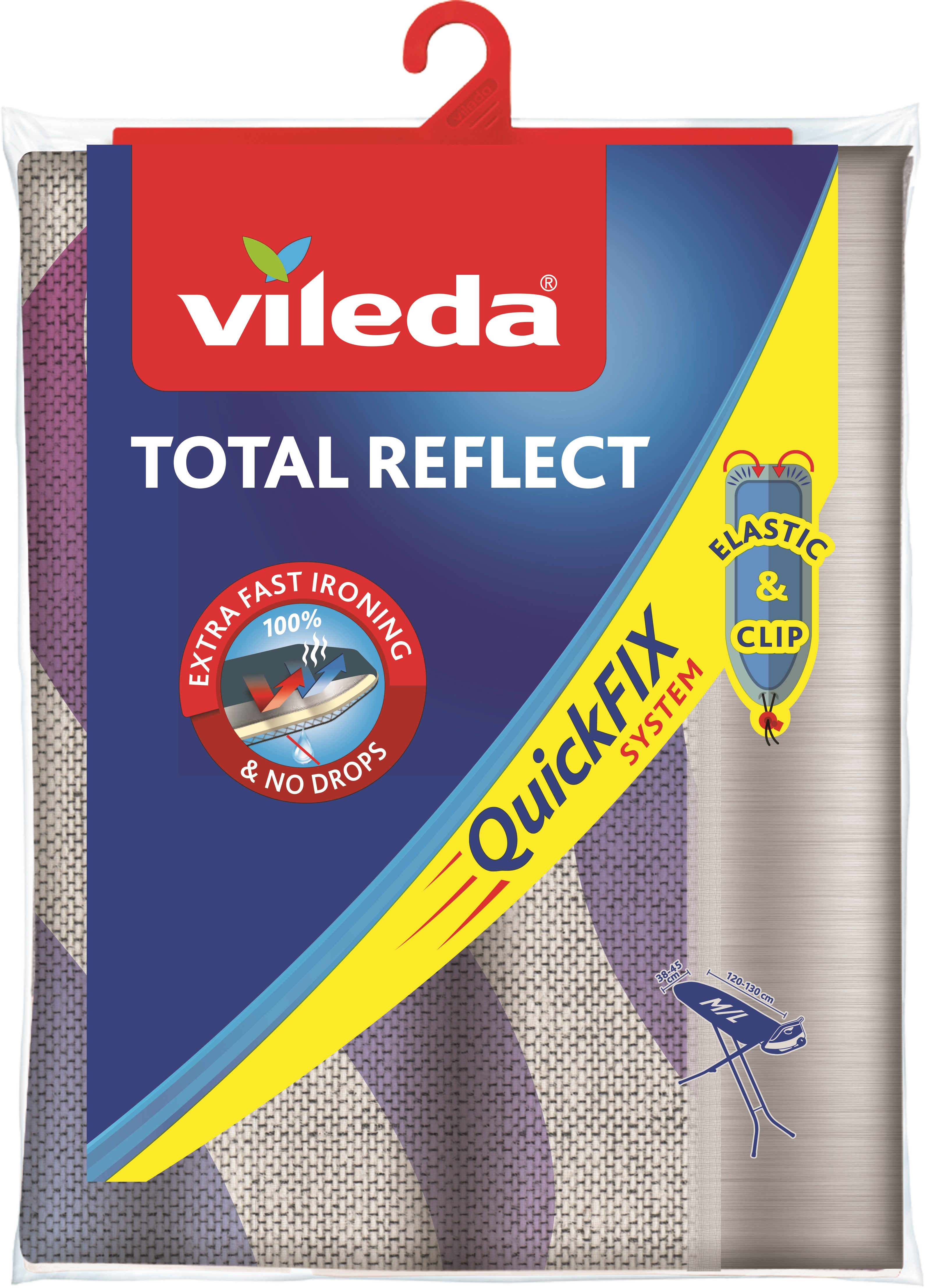 Vileda Tilbehør Total Reflect Dampstrygejern 4023103207424