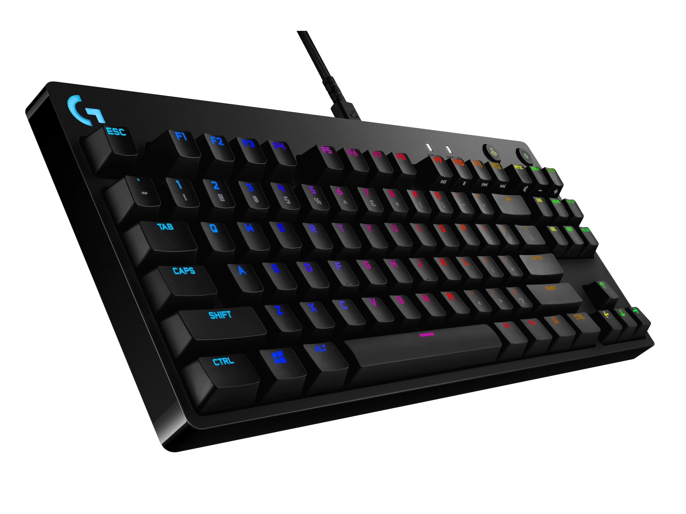 Logitech G PRO (2019) Mechanical Gaming Keyboard - ND - Gaming Tastatur - Uden Numpad - Nordisk - Sort