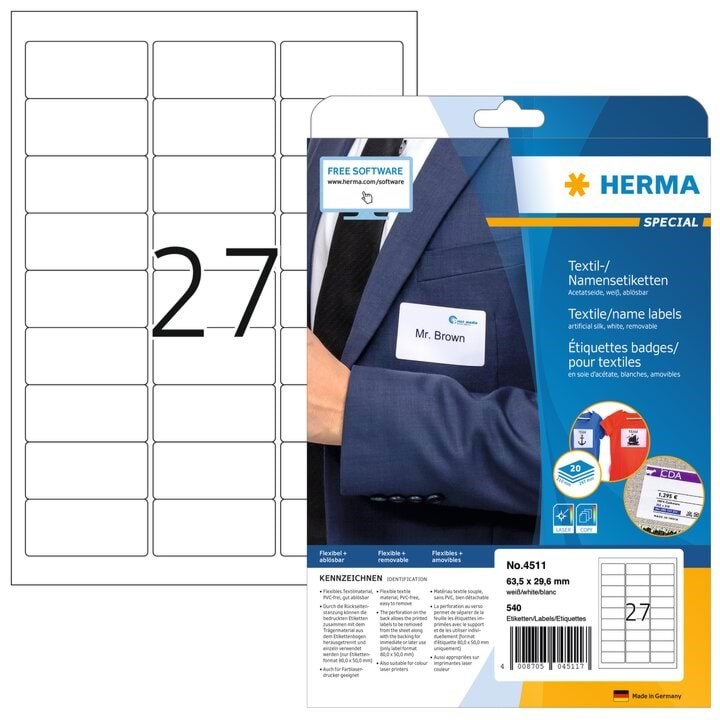 HERMA Special Name labels Fotopapir 4511