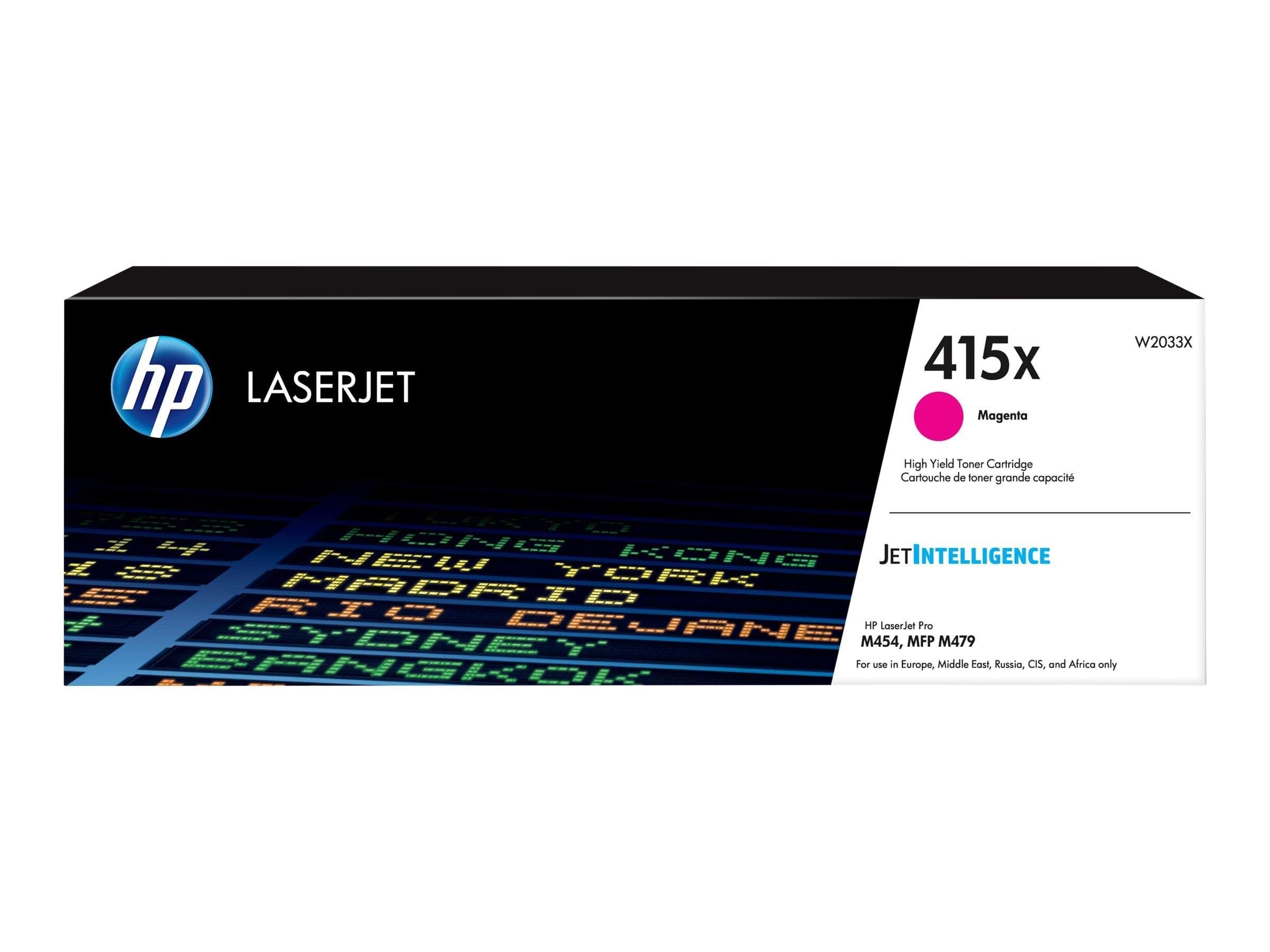HP 415X / W2033X High Capacity - Magenta Toner Printerpatron Og Toner