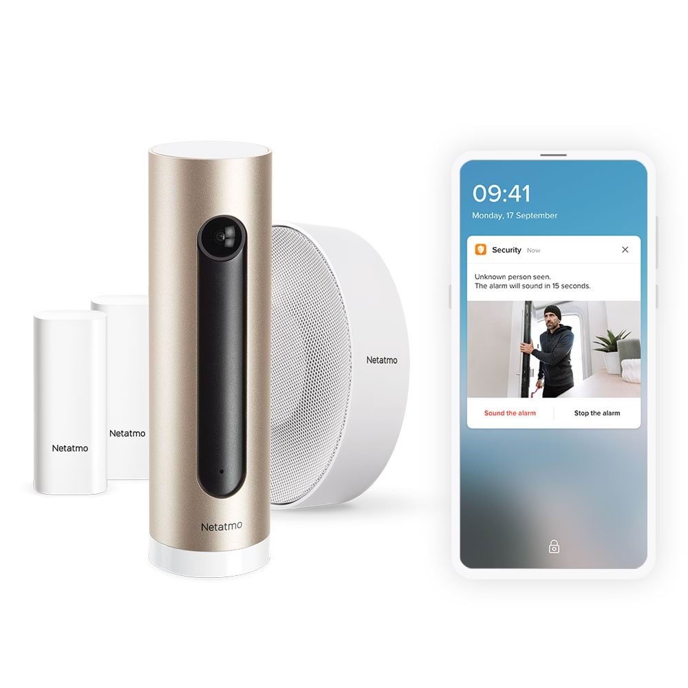 Netatmo Smart Sikkerhedssystem med Kamera Smart Home NBU-ICSS-EU