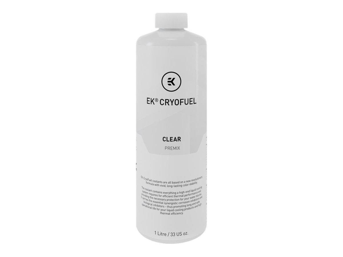 EK Water Blocks EK-CryoFuel Clear (Premix 1000mL) Custom Vandkøling Transparent 3831109813256