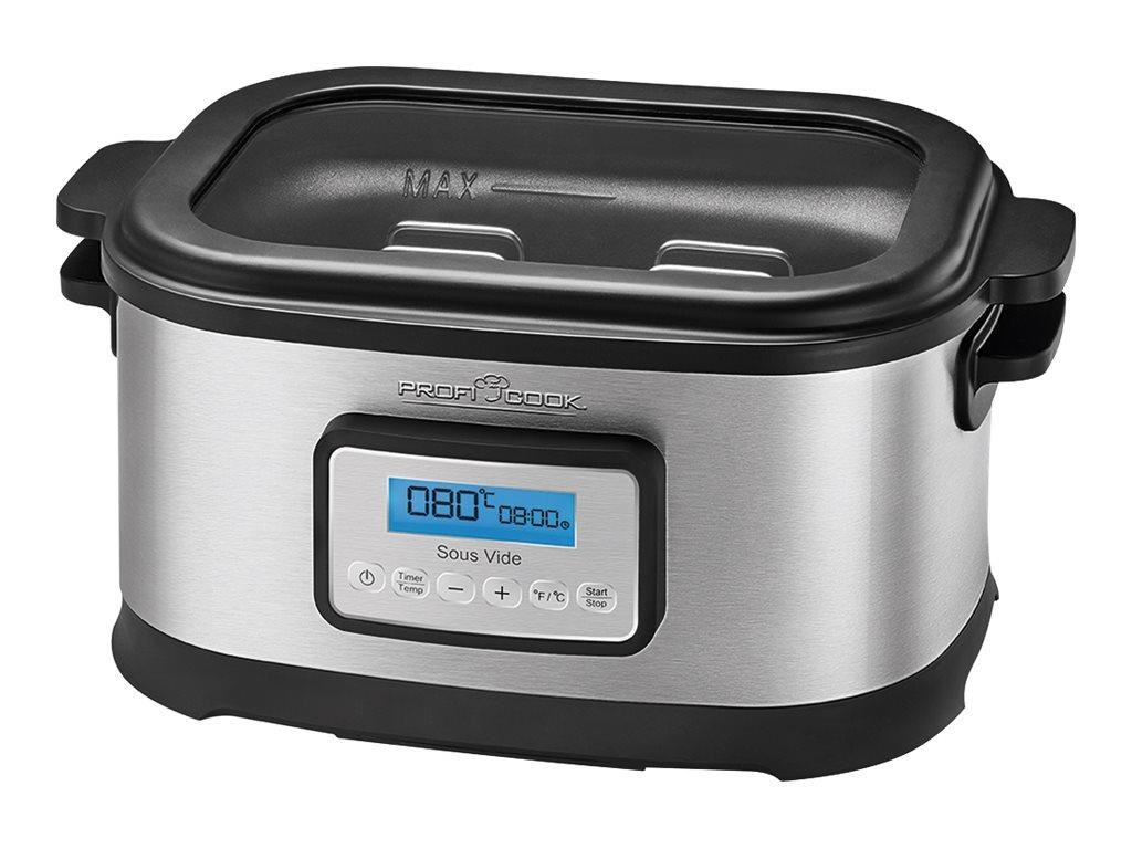 ProfiCook PC-SV 1112 - vacuum cooker - stainless steel/black Køkkenapparat PC-SV1112