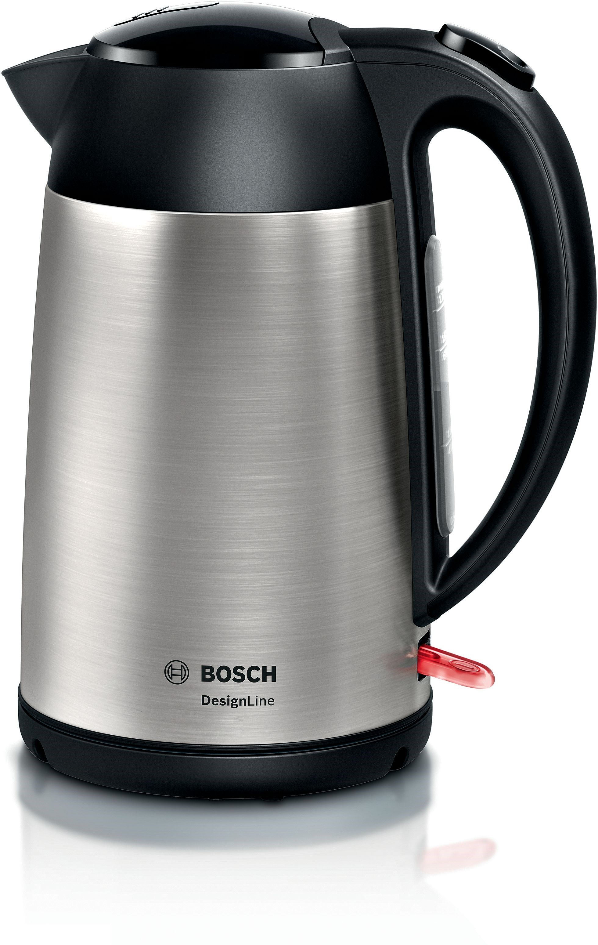 Bosch Elkedel TWK3P420 - Rustfrit stål/sort - 2400 W Elkedel