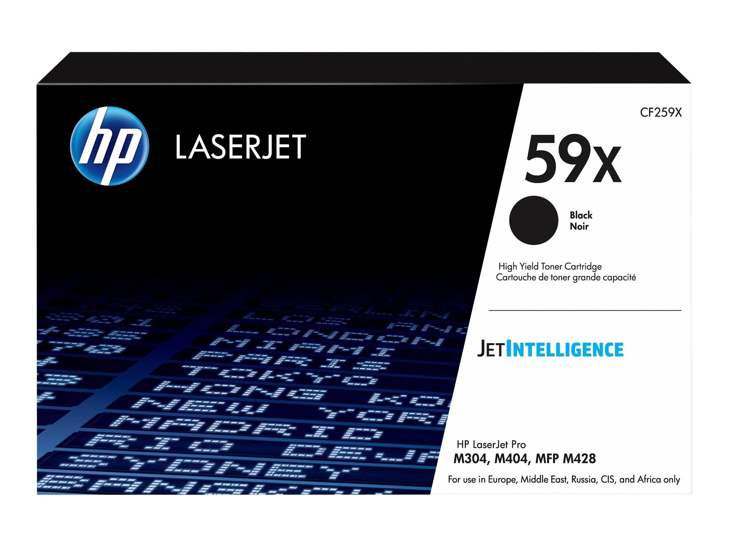 HP 59X / CF259X High Capacity Black Toner Printerpatron Og Toner Sort