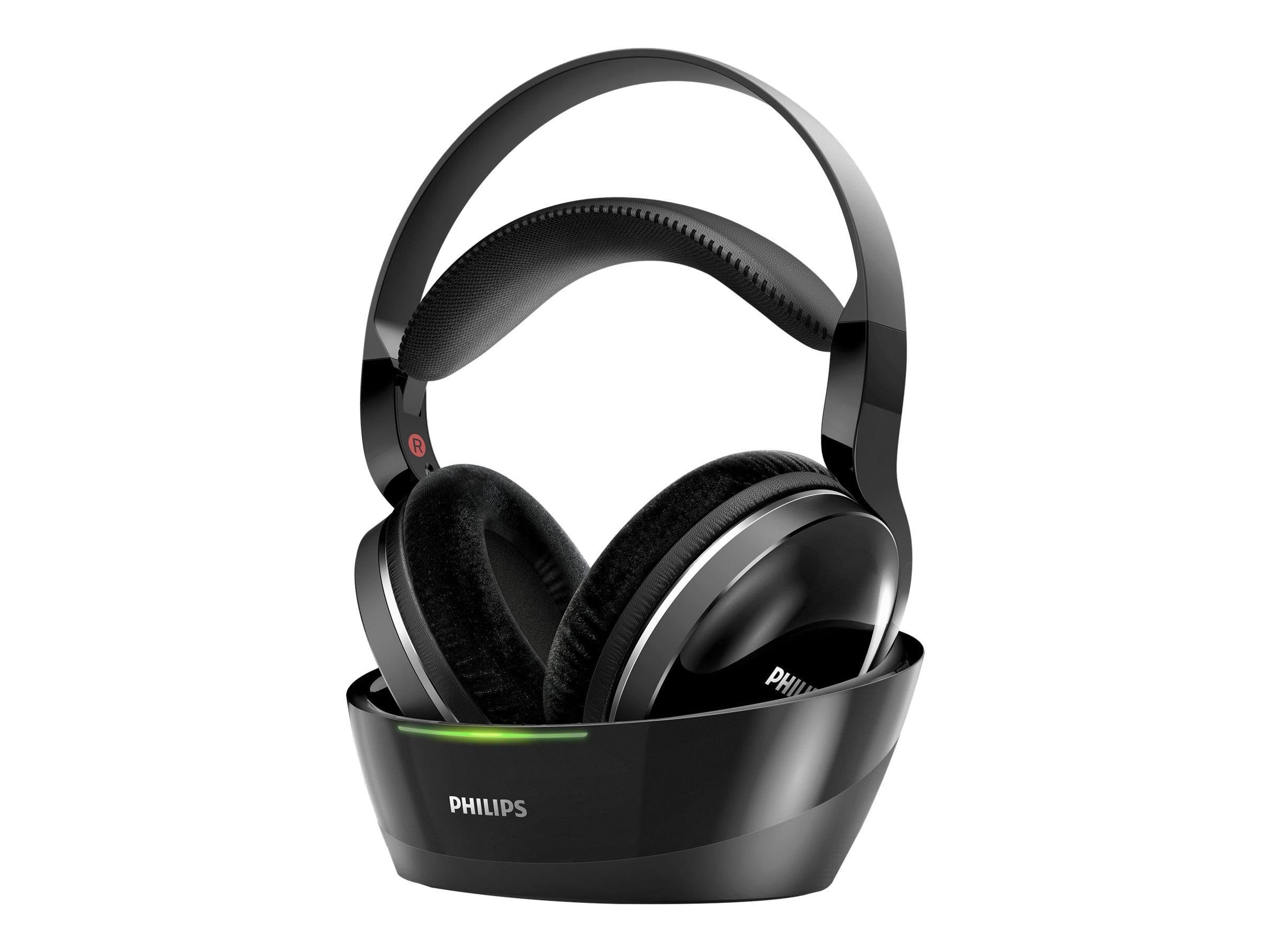 Philips SHD8850 - wireless headphone system Hovedtelefoner Og Headset Sort SHD8850/12