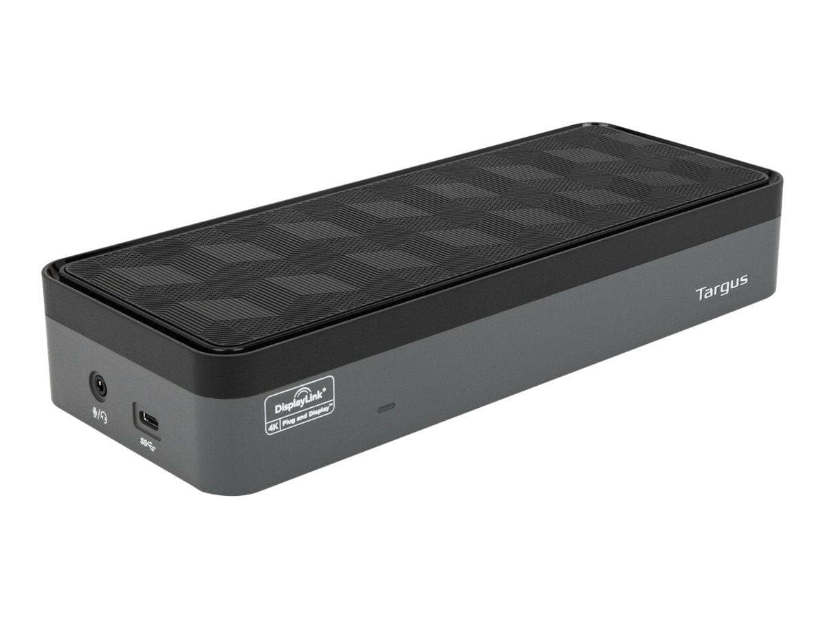 Targus USB-C Universal Quad 4K (QV4K) Docking Station with 100W Power Delivery - docking station - 4 x DP 4 x HDMI