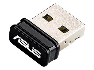 ASUS USB-N10 NANO - USB 2.0 - 802.11b/g/n - 150 Mbps Netværksadapter 90IG05E0-MO0R00