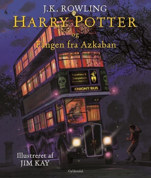 Harry Potter illustreret 3 - Harry Potter og fangen fra Azkaban - Ungdomsbog - hardcover