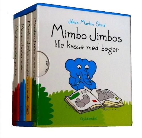 MIMBO JIMBOS LILLE KASSE MED BØGER - Børnebog - Papbog Børnebog 9788702164145