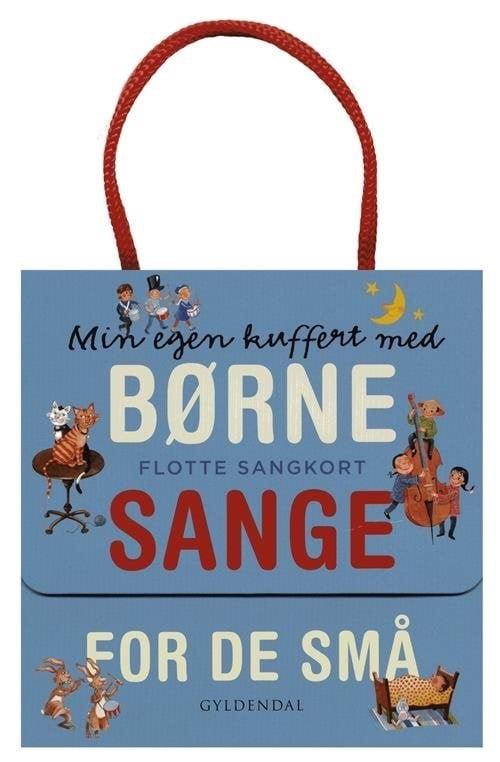 MIN EGEN KUFFERT MED BØRNESANGE FOR DE SMÅ - Børnebog - Hardcover Børnebog 9788702149494