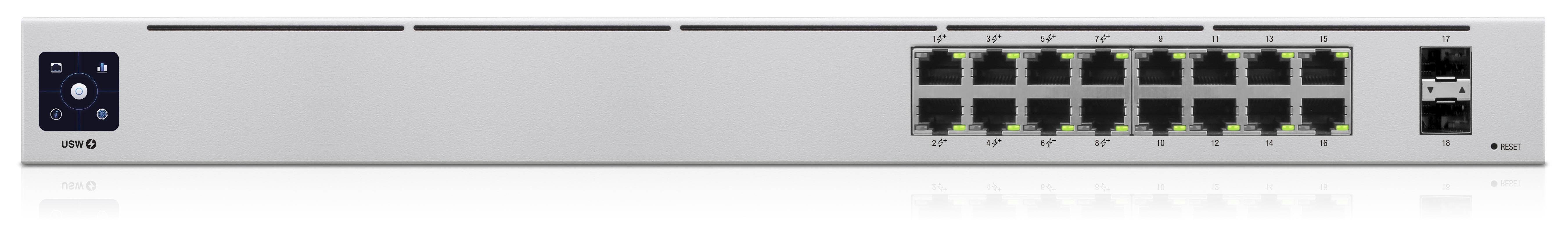 Ubiquiti UniFi Switch Standard 16 PoE (42W) Switch USW-16-POE