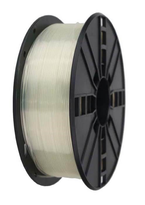 Gembird PLA filament - Gennemsigtig - 1.75mm ø - 1 kg