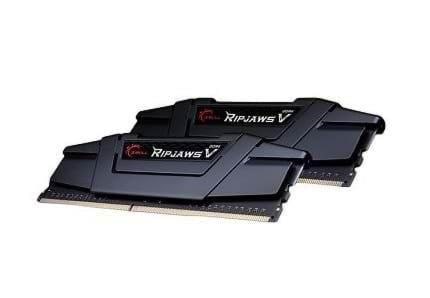 G.Skill Ripjaws V DDR4-3600 - 16GB - CL16 - Dual Channel (2 pcs) - Intel XMP - Sort Ram F4-3600C16D-16GVKC