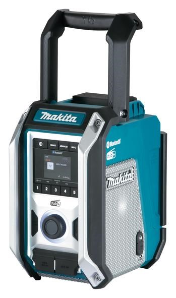 Makita arbejdsradio bluetooth/dab+ DMR115 - DAB/DAB+/FM - Stereo - Blå Radio