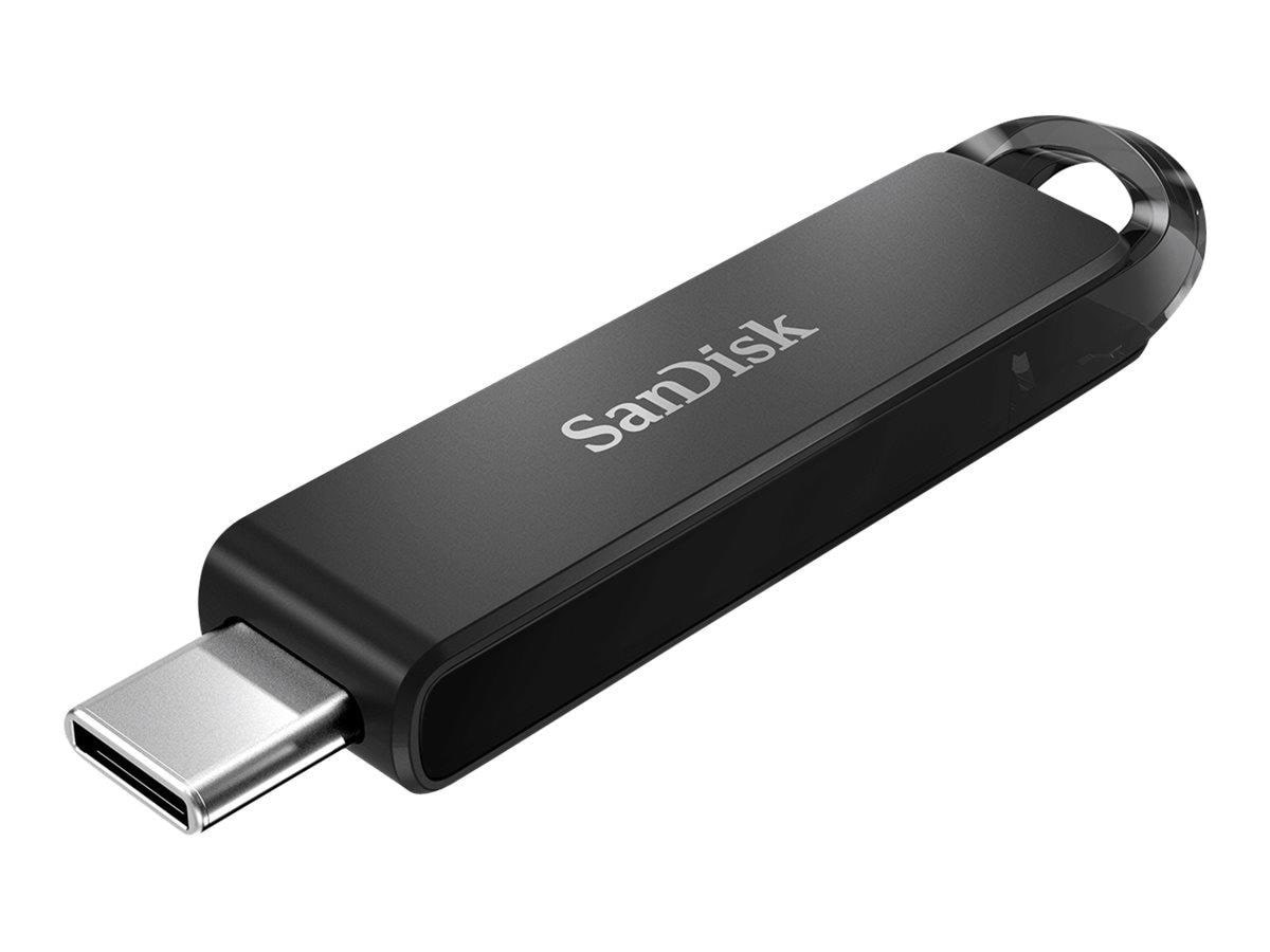 SANDISK Ultra USB-C - 64GB - USB Stick Usb Stick Sort SDCZ460-064G-G46