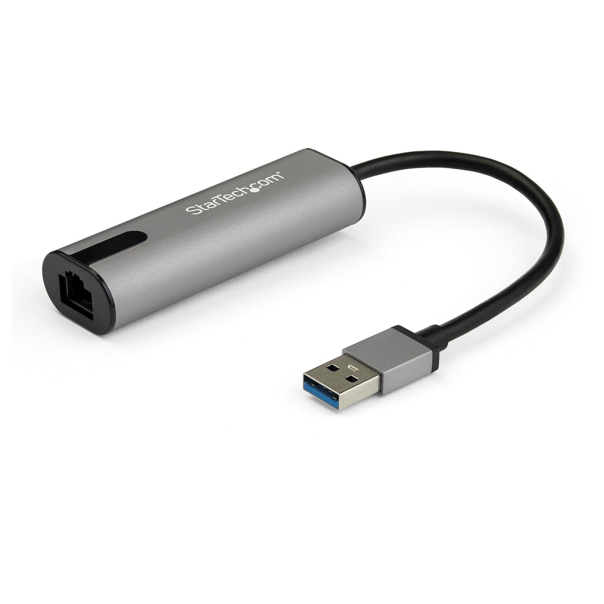StarTech.com USB 3.0 Type-A to 2.5 Gigabit Ethernet Adapter with 2.5GBASE-T - network adapter Netværksadapter US2GA30