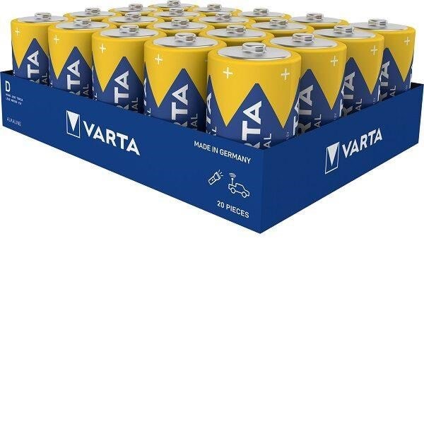 VARTA Varta Industrial Pro D, 20-pak Batteri 04020211111