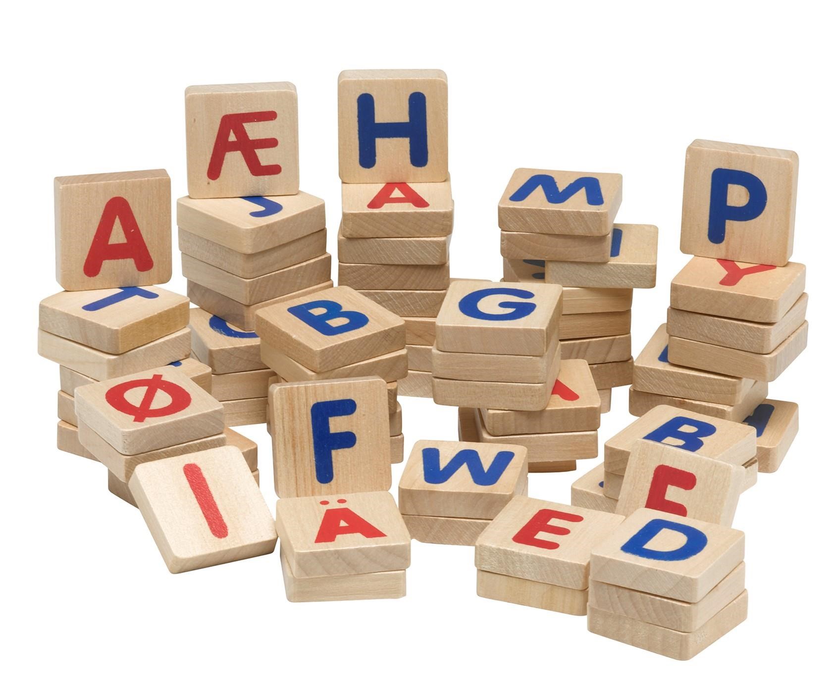 Krea Capital Letters With Magnet Trælegetøj 257