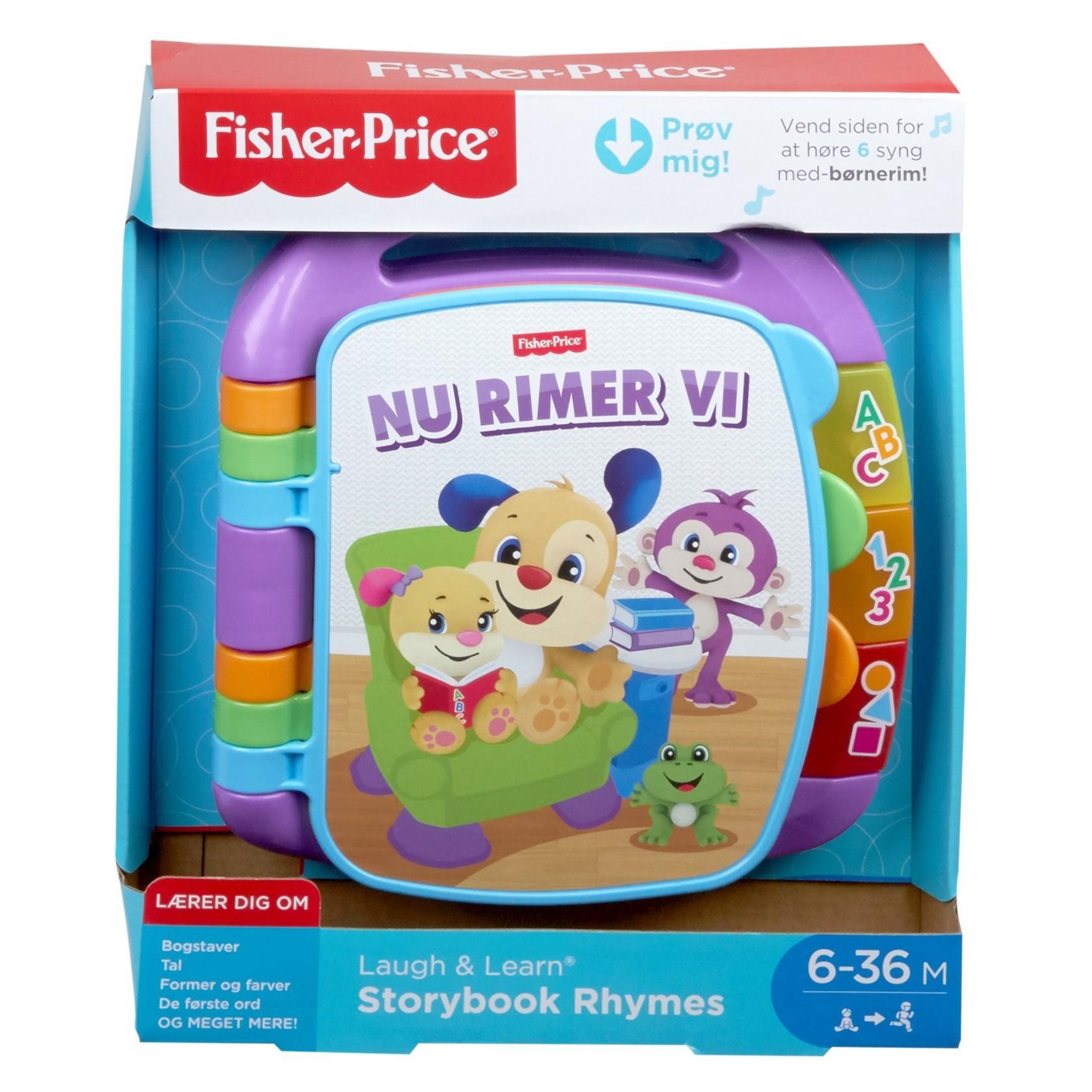Fisher Price Laugh & Learn Storybook Rhymes Babylegetøj 972-1701