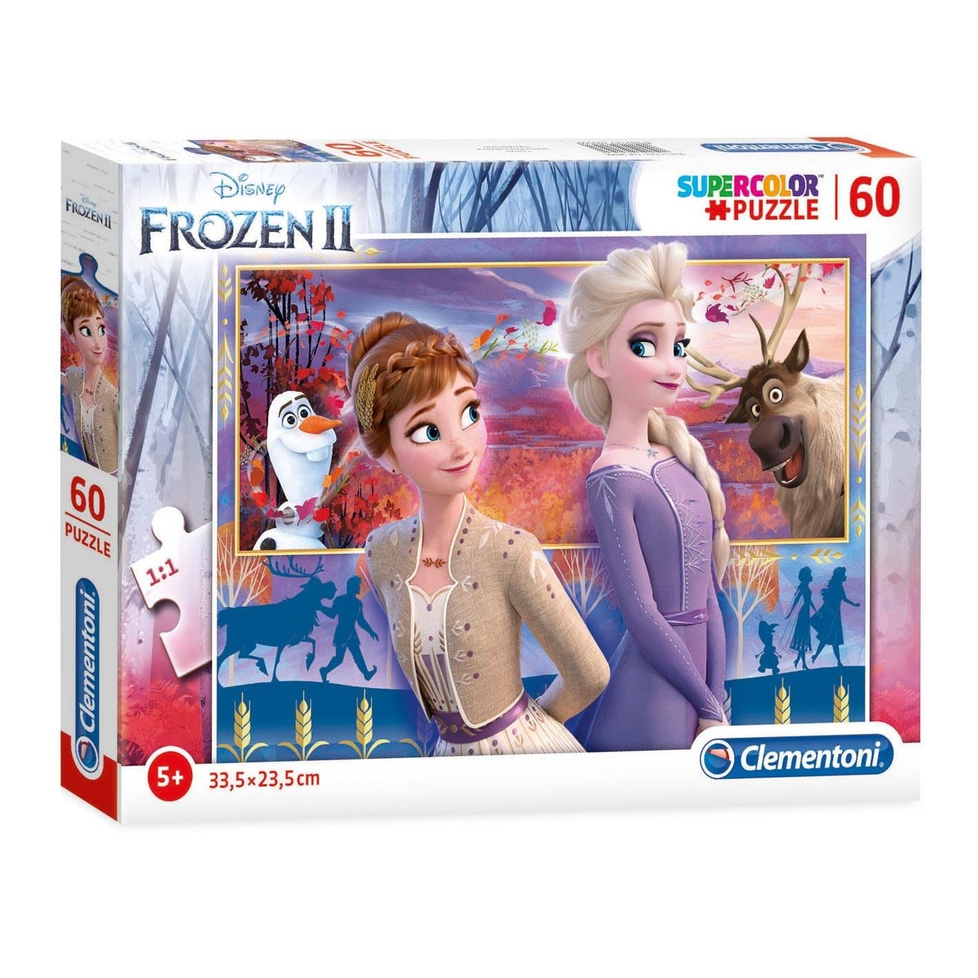 Clementoni Puslespil Frozen, 60 brikker