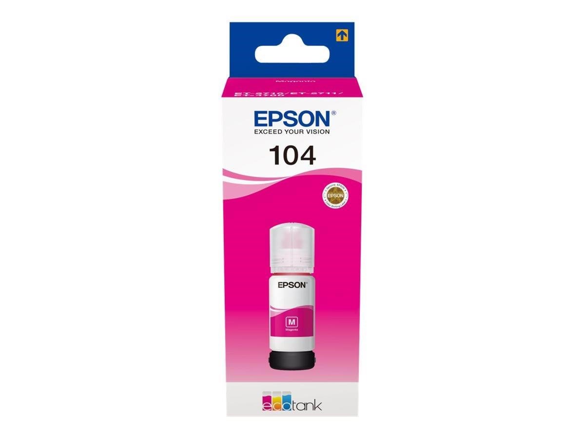 Epson EcoTank 113 Magenta Ink Printerpatron Og Toner C13T06B340