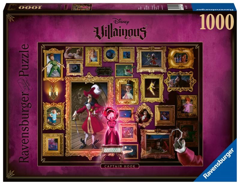 Ravensburger Villainous: Capt. Hook 1000p Puslespil 150229