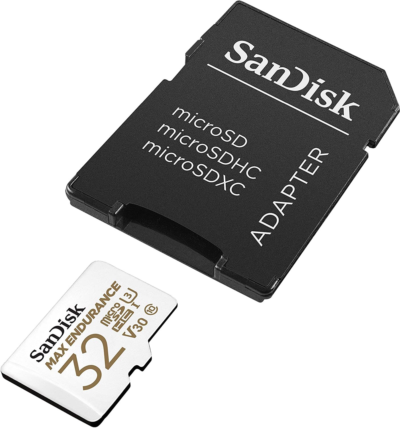 SANDISK MAX Endurance microSD/SD - 100MB/s - 32GB Hukommelseskort SDSQQVR-032G-GN6IA