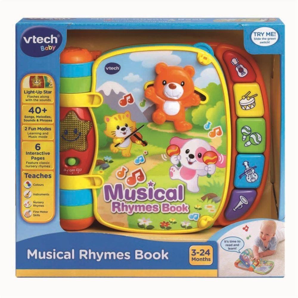 VTech Baby music book with children's songs (DK) Babylegetøj 950-166732