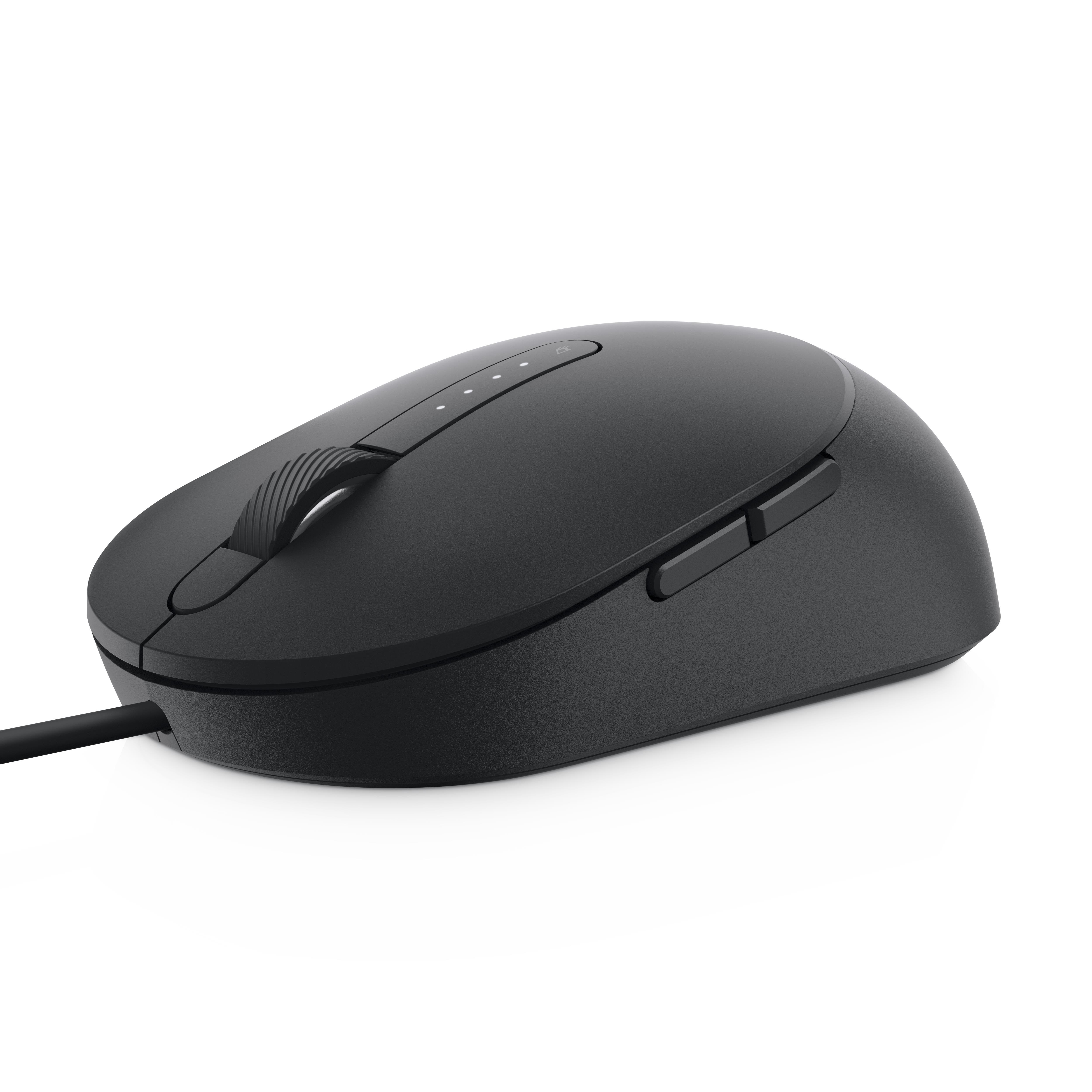Dell Pro Wired Mouse - MS3220 - Black - Mus - Laser - 5 knapper - Sort Mus MS3220-BLK