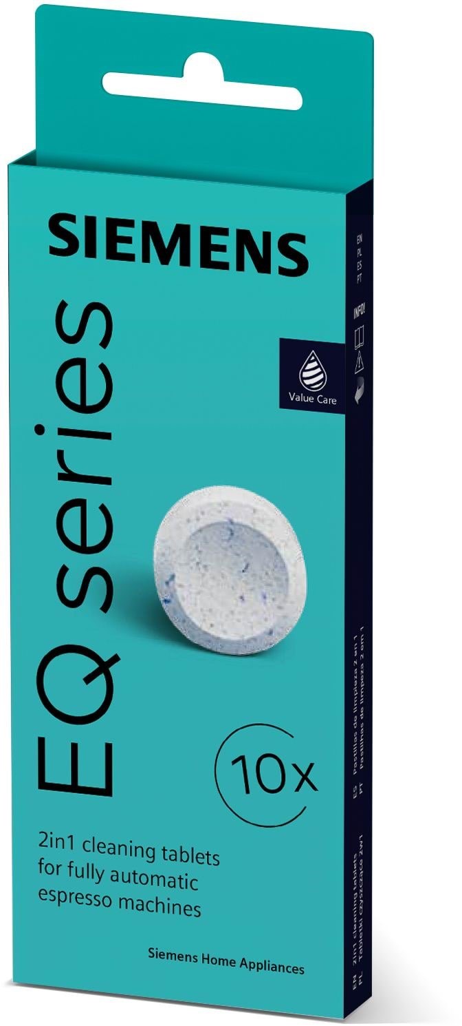 Siemens Cleaning tablets for Espresso machine Bosch/ TZ80001B Kaffemaskine Grå