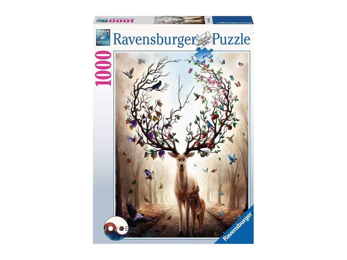 Ravensburger Puslespil Magisk Hjort - 1000 Brikker