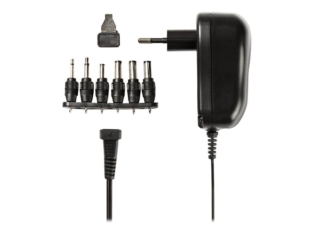 Nedis Universal AC Power Adapter - 12 W | 3 - 12 V DC | 1.80 m | 2.0 A | 6 plug(s) Mobil Oplader ACPA001
