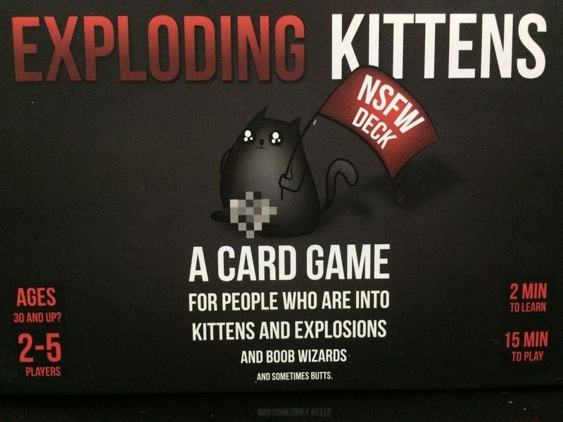 Exploding Kittens NSFW Edition (English) Brætspil EKGNSFW11