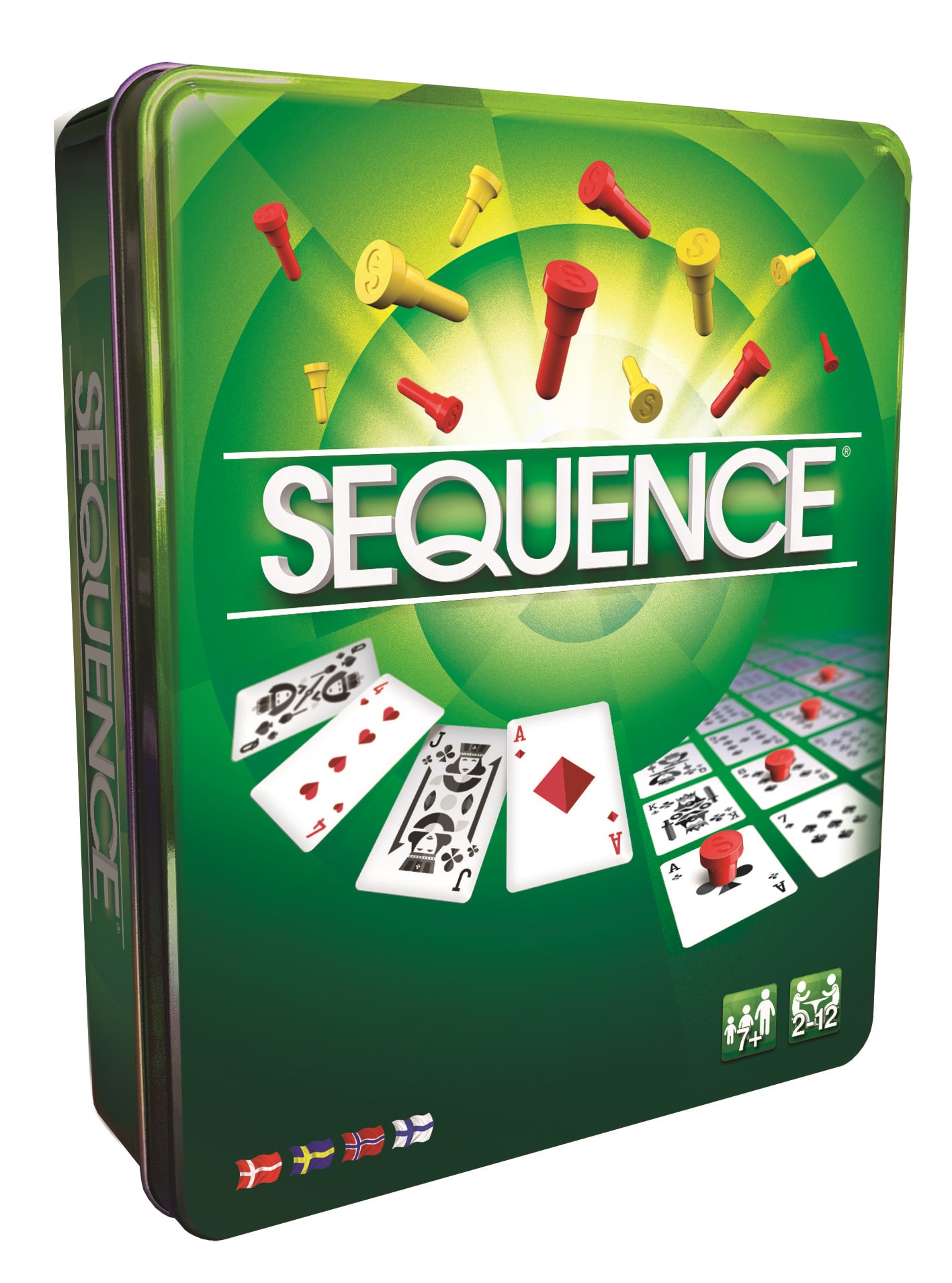 Asmodee Sequence rejsespil (Nordic)