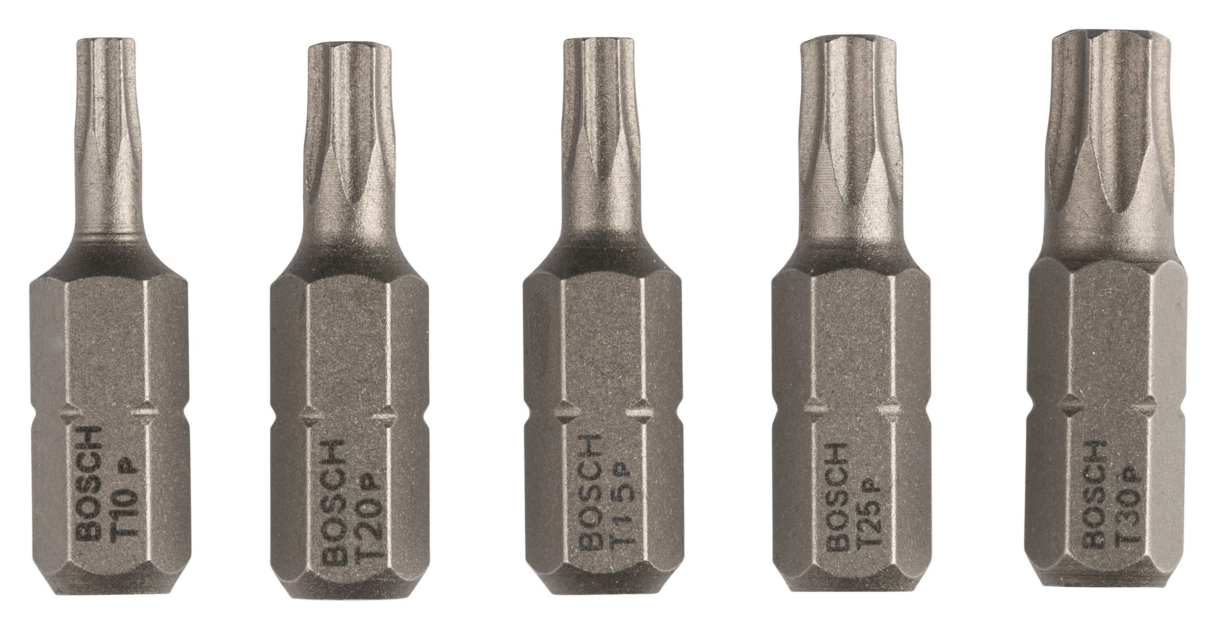Bosch Skruebitsæt ekstra hård (Torx ) med 5 dele Bor Og Bits 2607001768