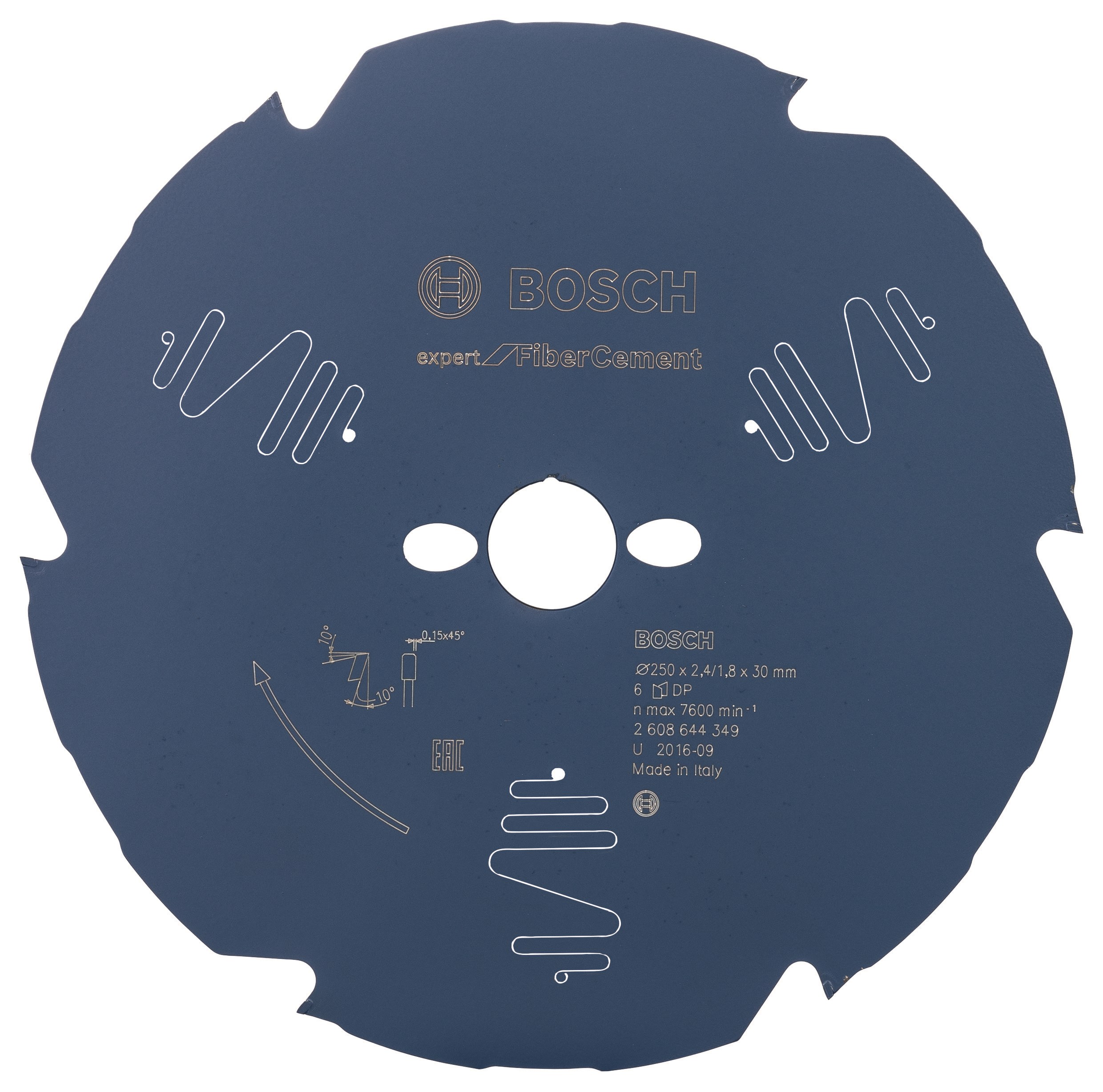 Bosch EX FC B 250x30-6 Rundsav 2608644349