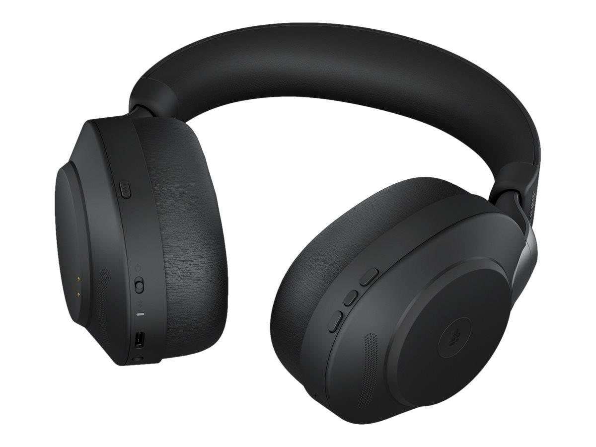 Jabra Evolve2 85 Link380a MS Stereo Stand Black Hovedtelefoner Og Headset 28599-999-989